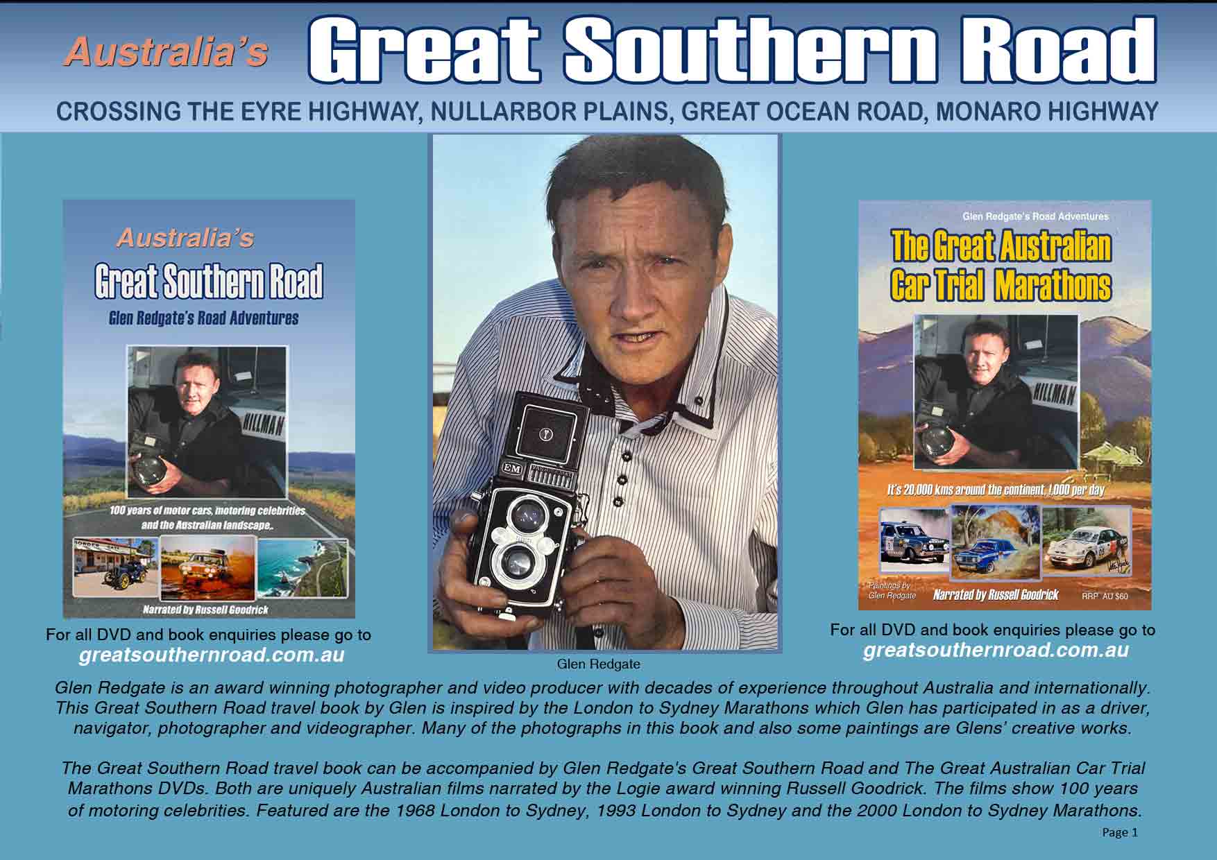 Great Southern Road - Glen Redgate Introduction