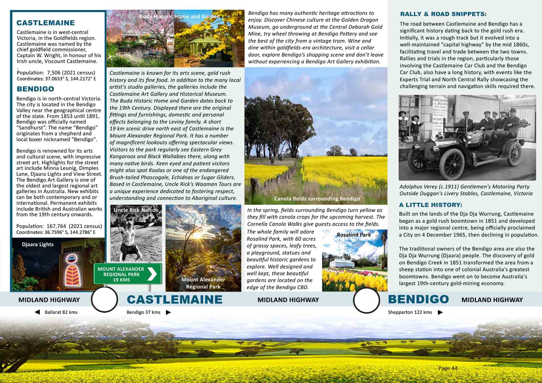 Great Southern Road - CASTLEMAINE - BENDIGO